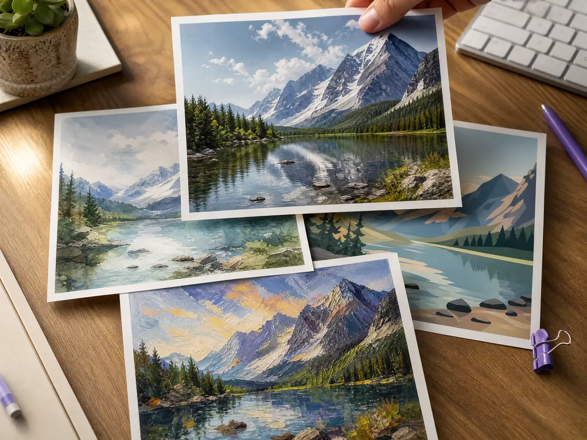Explore Different Visual Styles