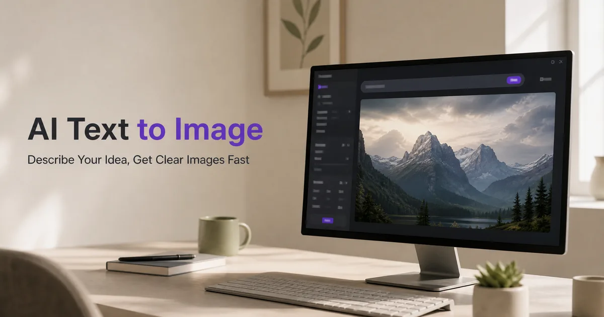 AI Text to Image Generator