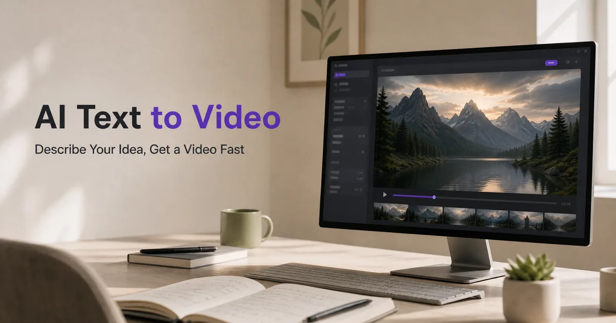 AI Text to Video Generator